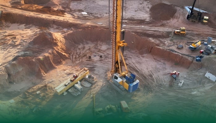 Bentonite slurry for piling and diaphragm walls