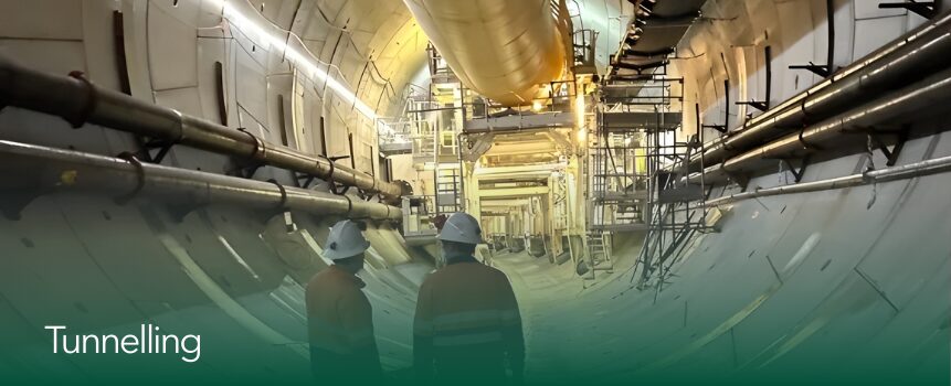 Tunnelling and microtunnelling works using Amrfeo bentonite