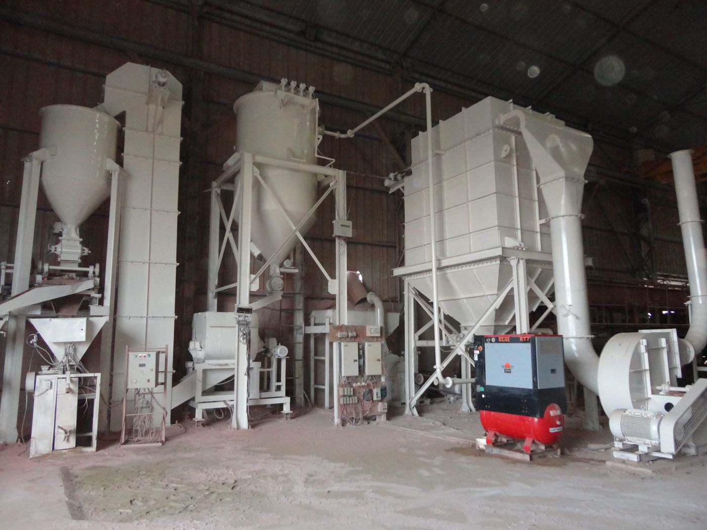Grinding unit at our Bhuj processing plant