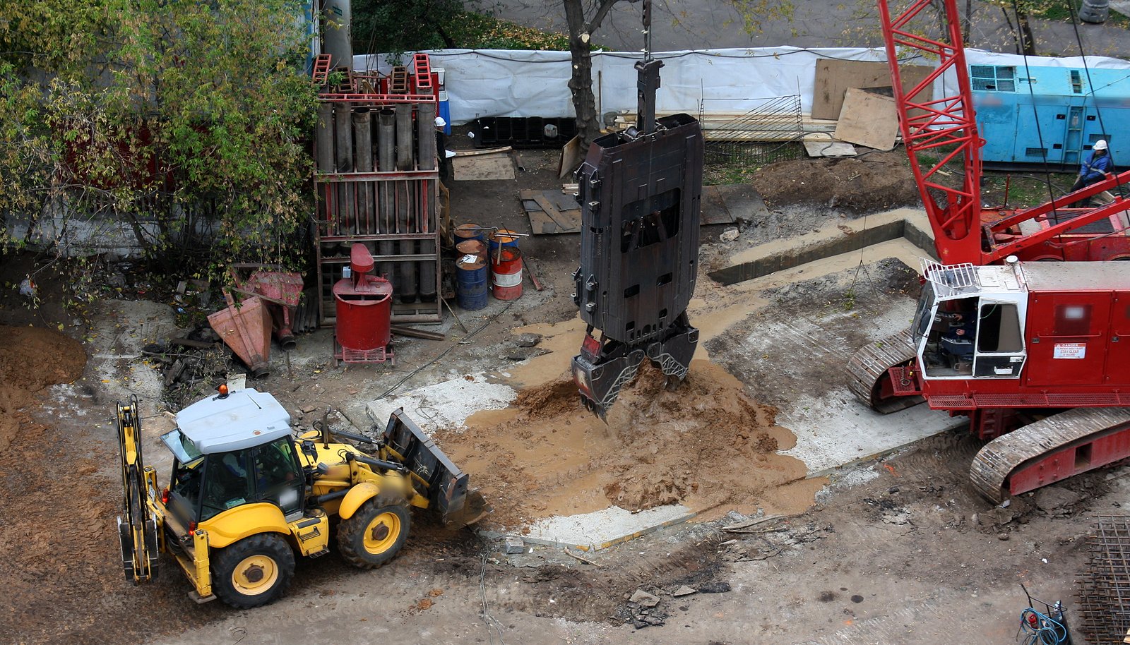 Bentonite for diaphragm walls